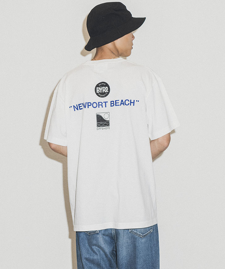 BYRD×OS NEWPORTBEACH TEE