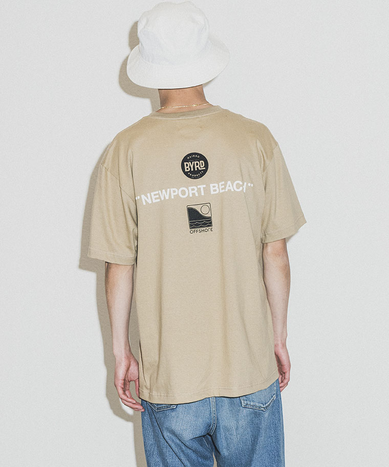 BYRD×OS NEWPORTBEACH TEE