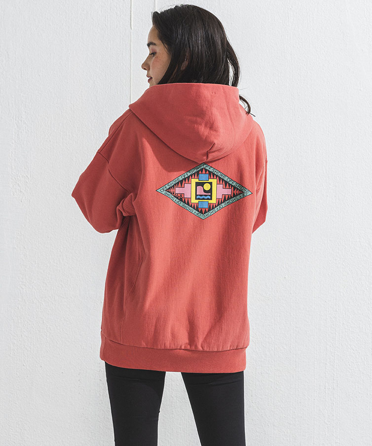 DST DIAMONDLOGO ZIPHOODIE