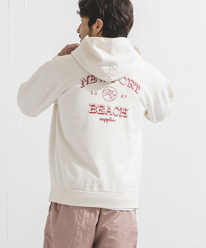 NEWPORTBEACH ZIP HOODIE