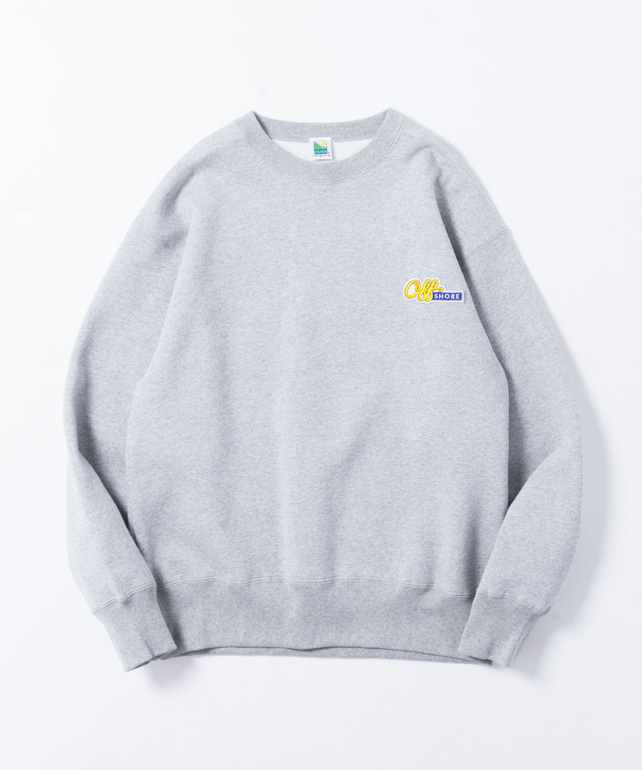 PATCH LOGO CREW NECK SWEAT